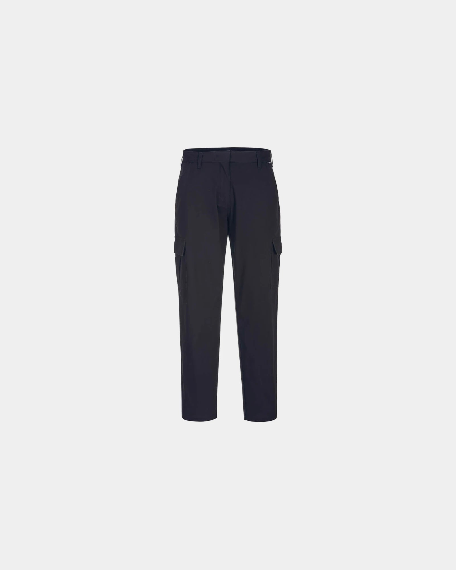 Pantalone chino elasticizzato slim donna da personalizzare - Nero-Blu Cielo