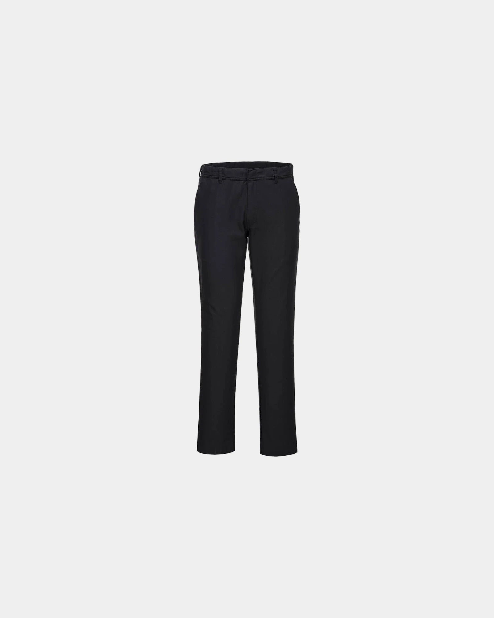 Pantalone chino slim donna cotone da personalizzare - Nero-Blu Cielo