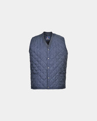 Gilet smanicato poliestere Kinross da personalizzare - Blu Navy