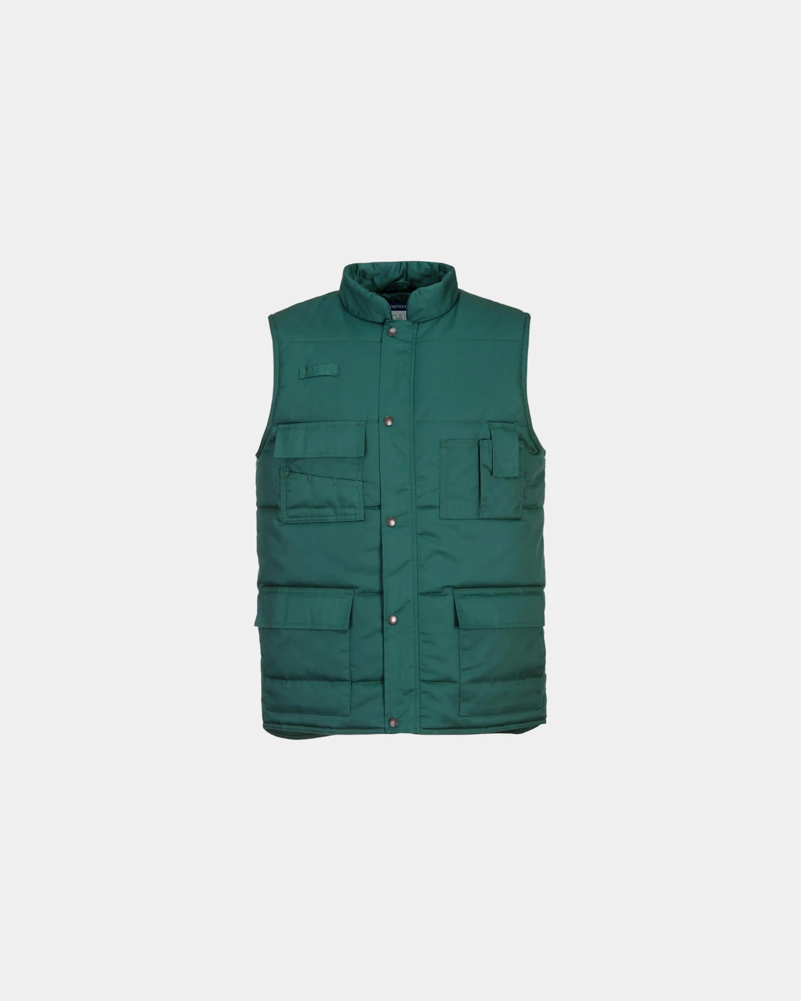 Gilet Shetland poliestere 200 g/m² da personalizzare - Verde Scuro