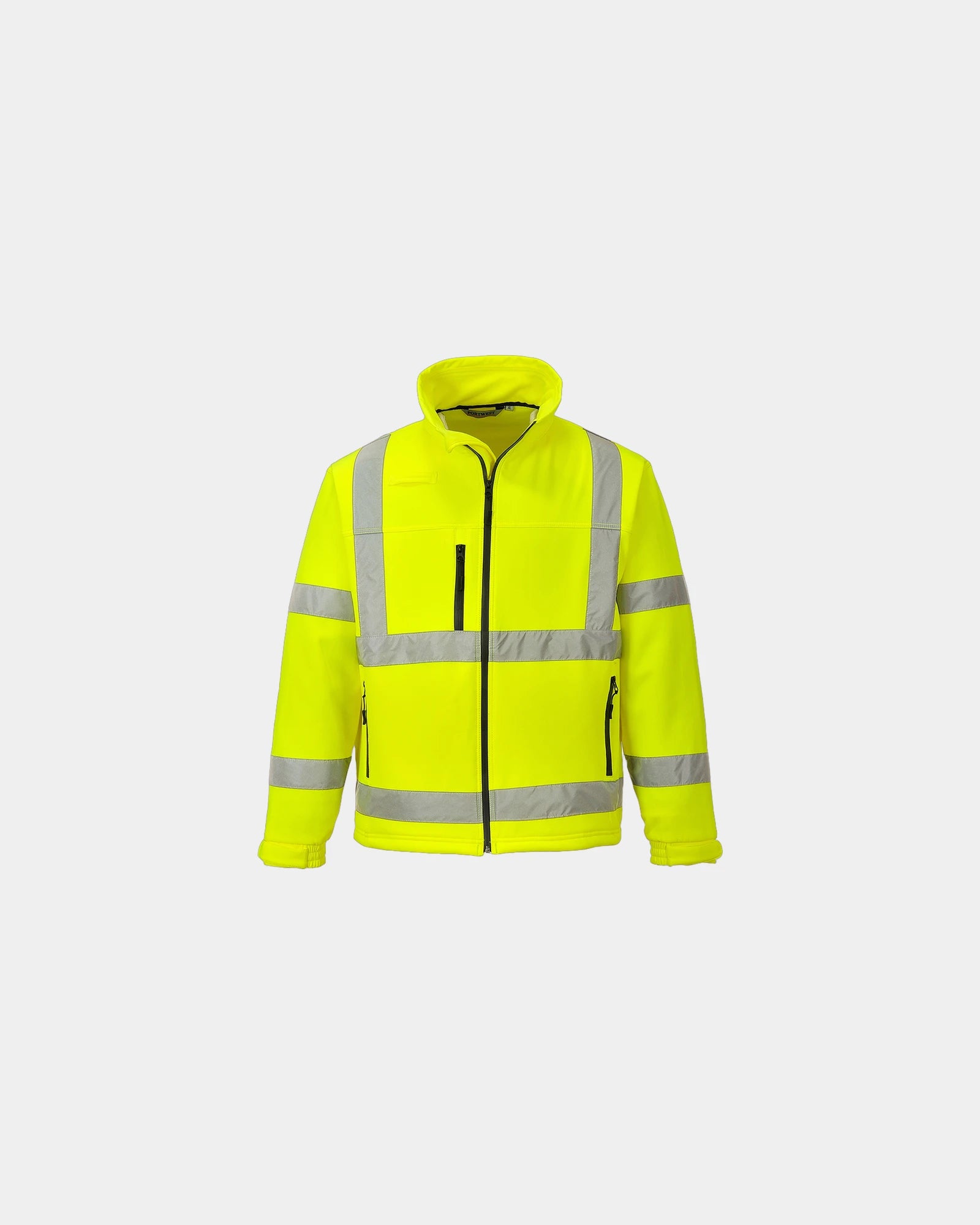 Giacca softshell alta visibilità S424 da personalizzare - Giallo