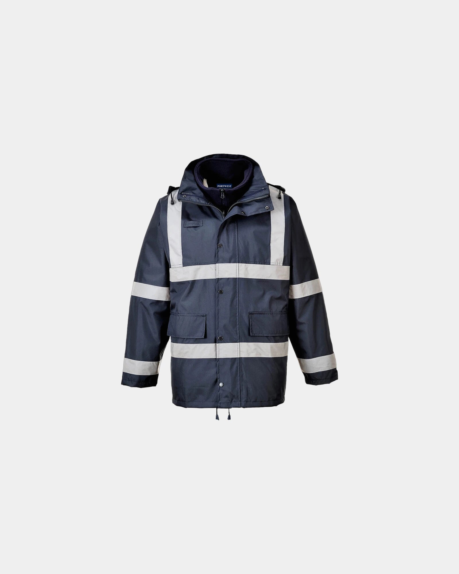 Giacca 3 in 1 impermeabile Iona Traffic da personalizzare - Blu Navy