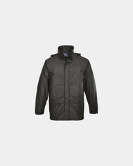 Giacca impermeabile Sealtex da personalizzare - Nero-Blu Cielo
