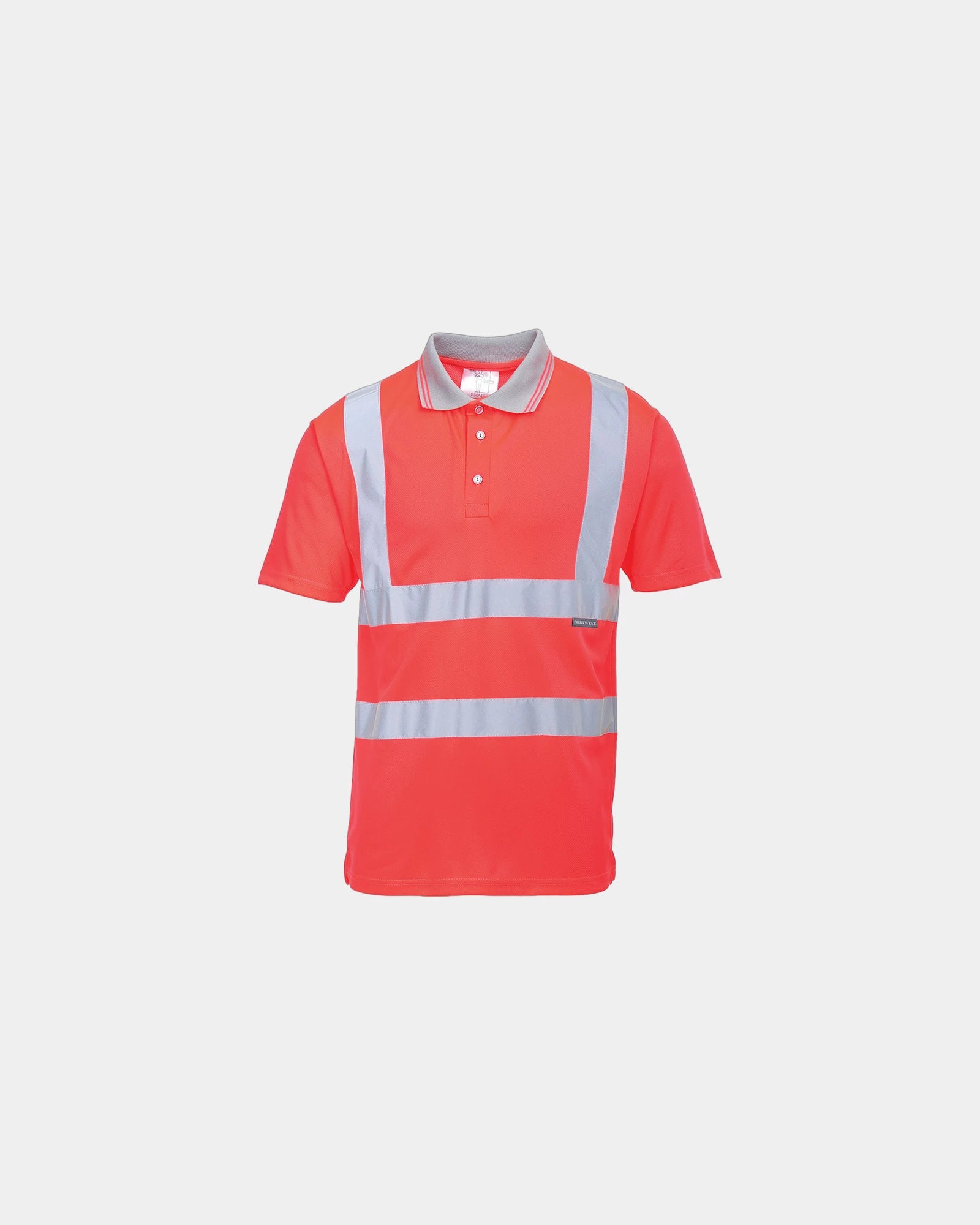 Polo alta visibilità poliestere 175 g/m² da personalizzare - Blu Scuro