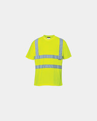 T-shirt Hi-Vis poliestere 150 g/m² da personalizzare - Giallo