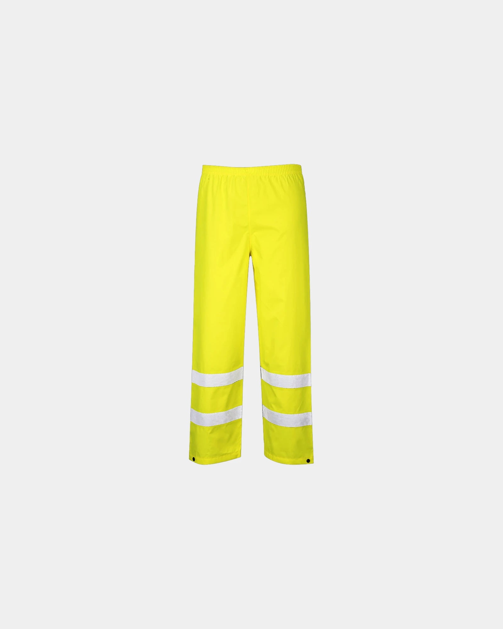 Pantalone alta visibilità impermeabile da personalizzare - Giallo