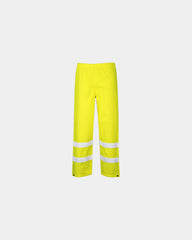 Pantalone alta visibilità impermeabile da personalizzare - Giallo