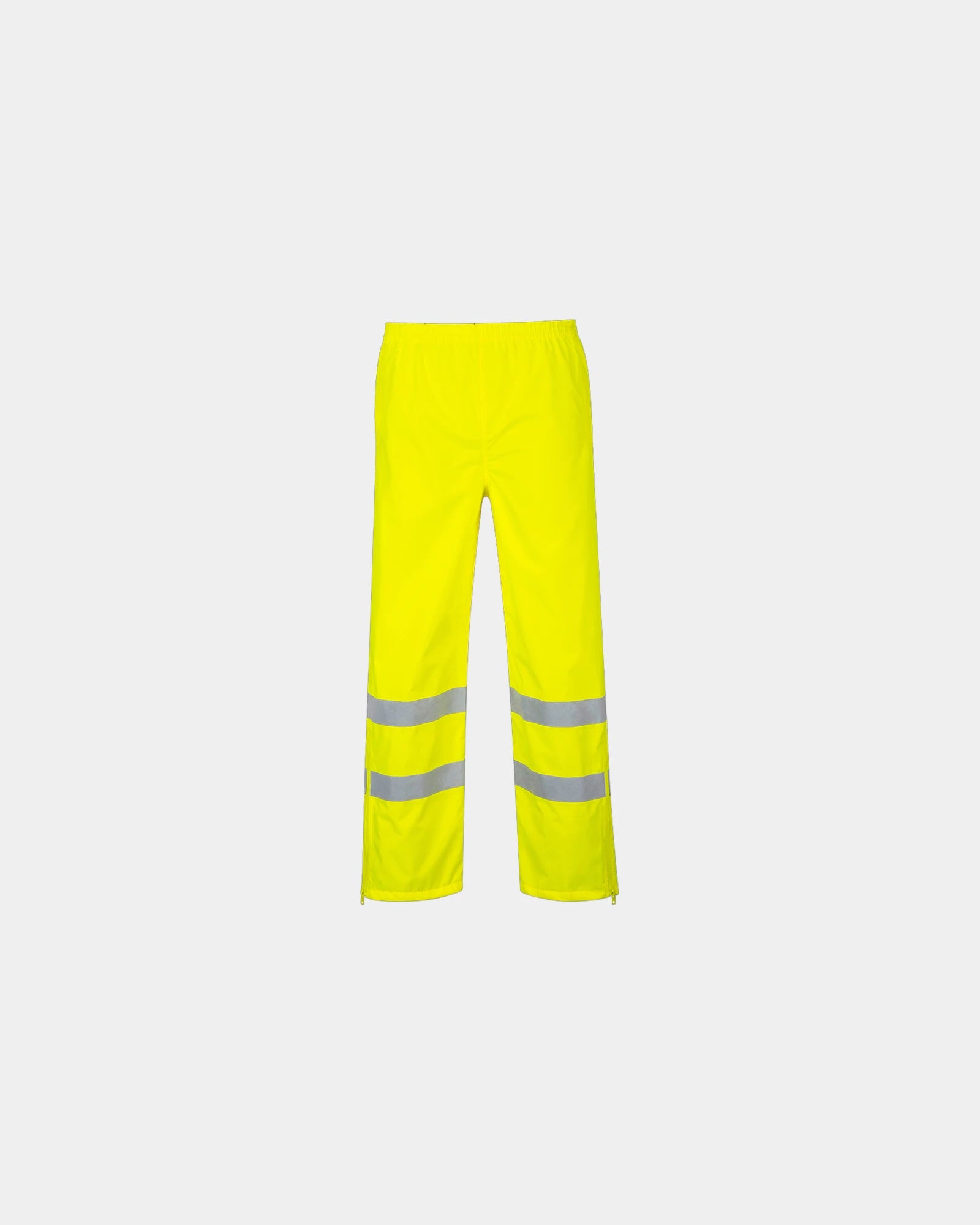Pantalone alta visibilità impermeabile da personalizzare - Giallo