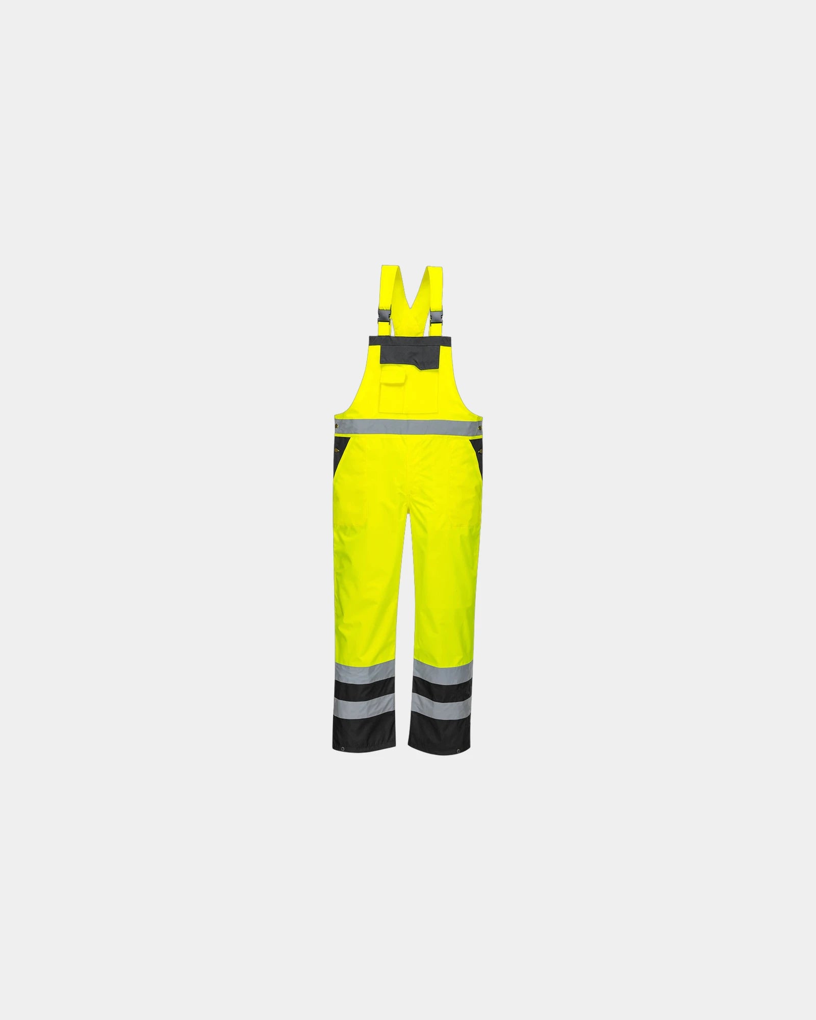 Salopette bicolore impermeabile 190 g/m² da personalizzare - Giallo-Nero