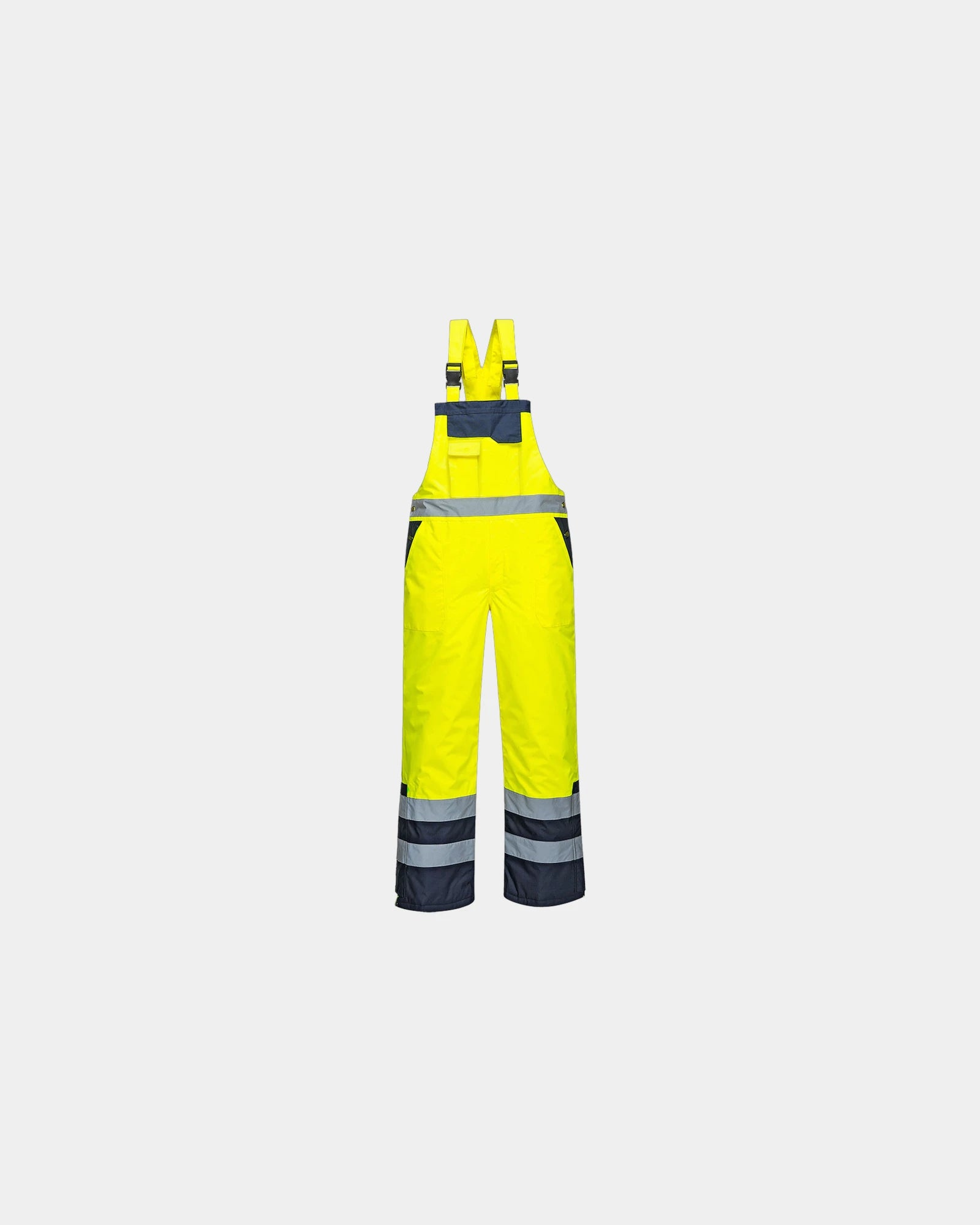 Salopette bicolore impermeabile 300D da personalizzare - Giallo