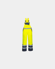 Salopette bicolore impermeabile 300D da personalizzare - Giallo