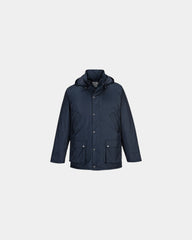 Parka impermeabile blu navy Dundee da personalizzare - Blu Navy