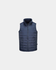 Gilet trapuntato impermeabile Aspen Baffle da personalizzare - Blu Navy