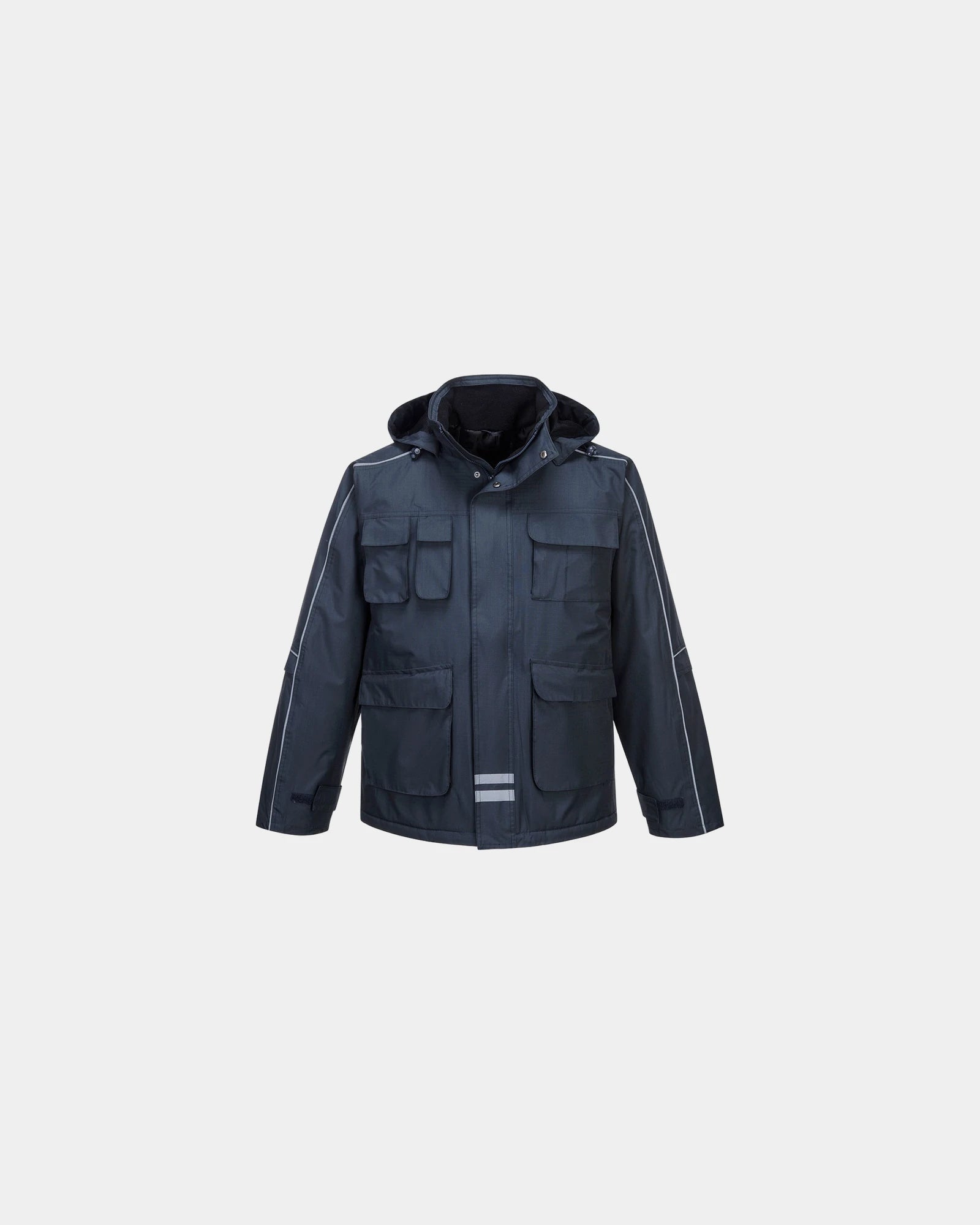 Parka multitasche Ripstop impermeabile da personalizzare - Blu Navy