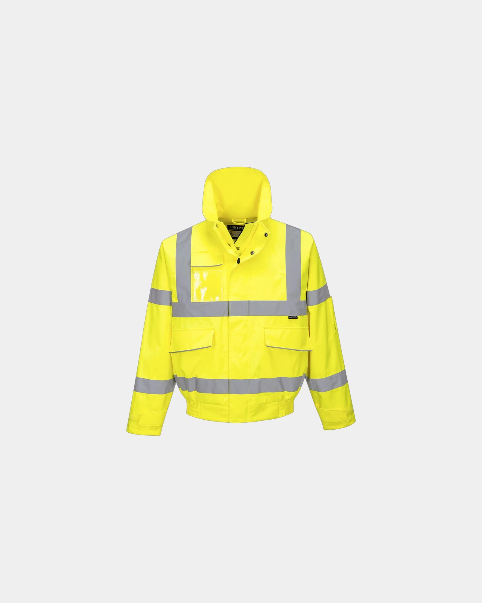 Bomber giacca impermeabile poliestere 300D da personalizzare - Giallo