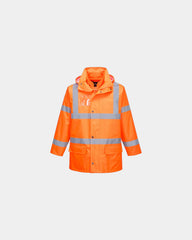 Parka alta visibilità 5 in 1 certificata da personalizzare - Arancione