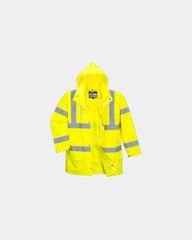 Parka alta visibilità 5 in 1 certificata da personalizzare - Giallo