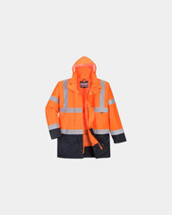 Parka 5 in 1 poliestere 300D da personalizzare - Arancione