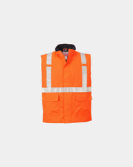 Gilet alta visibilità ignifugo antistatico da personalizzare - Arancione