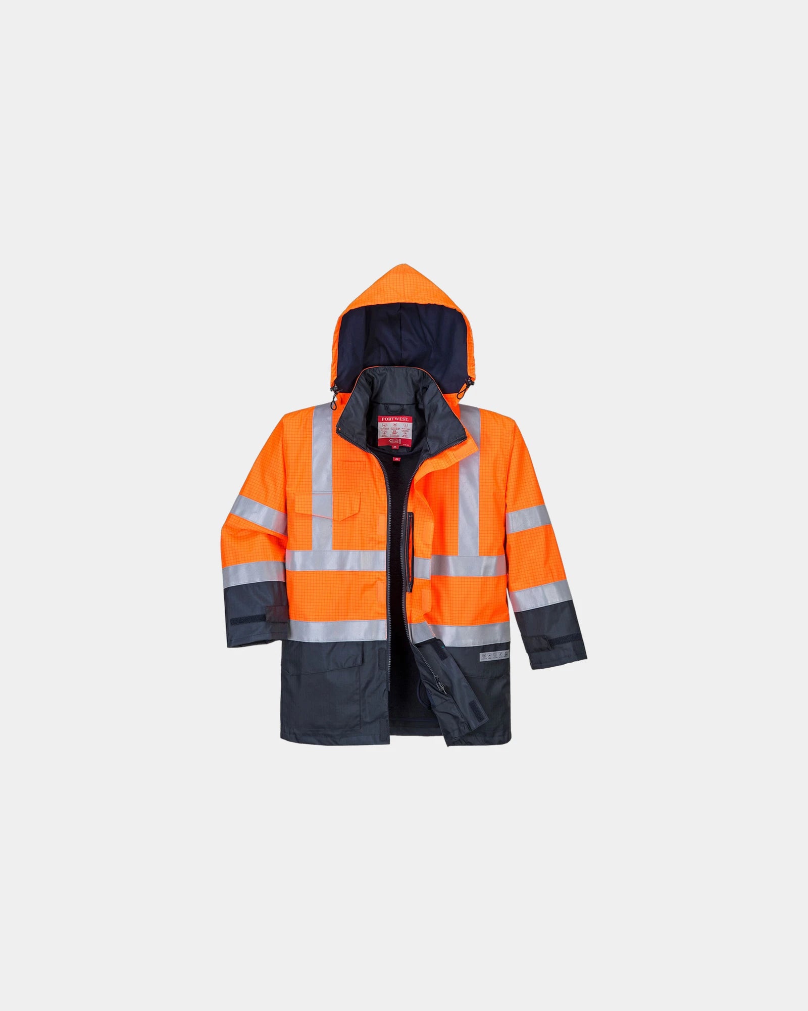 Parka HV impermeabile Bizflame Rain da personalizzare - Arancione