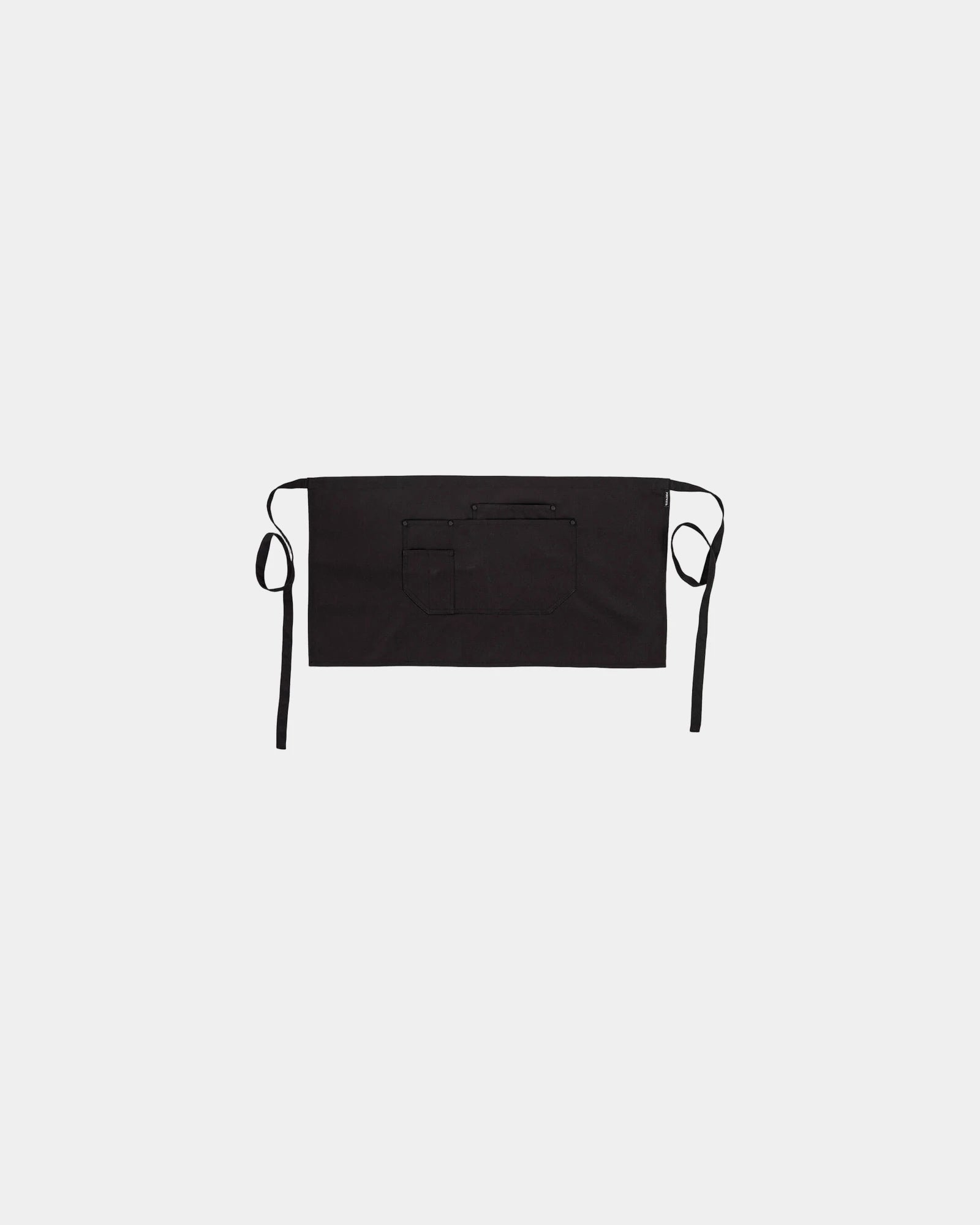 Grembiule da bar in cotone 300 g/m² da personalizzare - Nero-Blu Cielo
