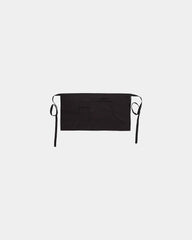 Grembiule da bar in cotone 300 g/m² da personalizzare - Nero-Blu Cielo