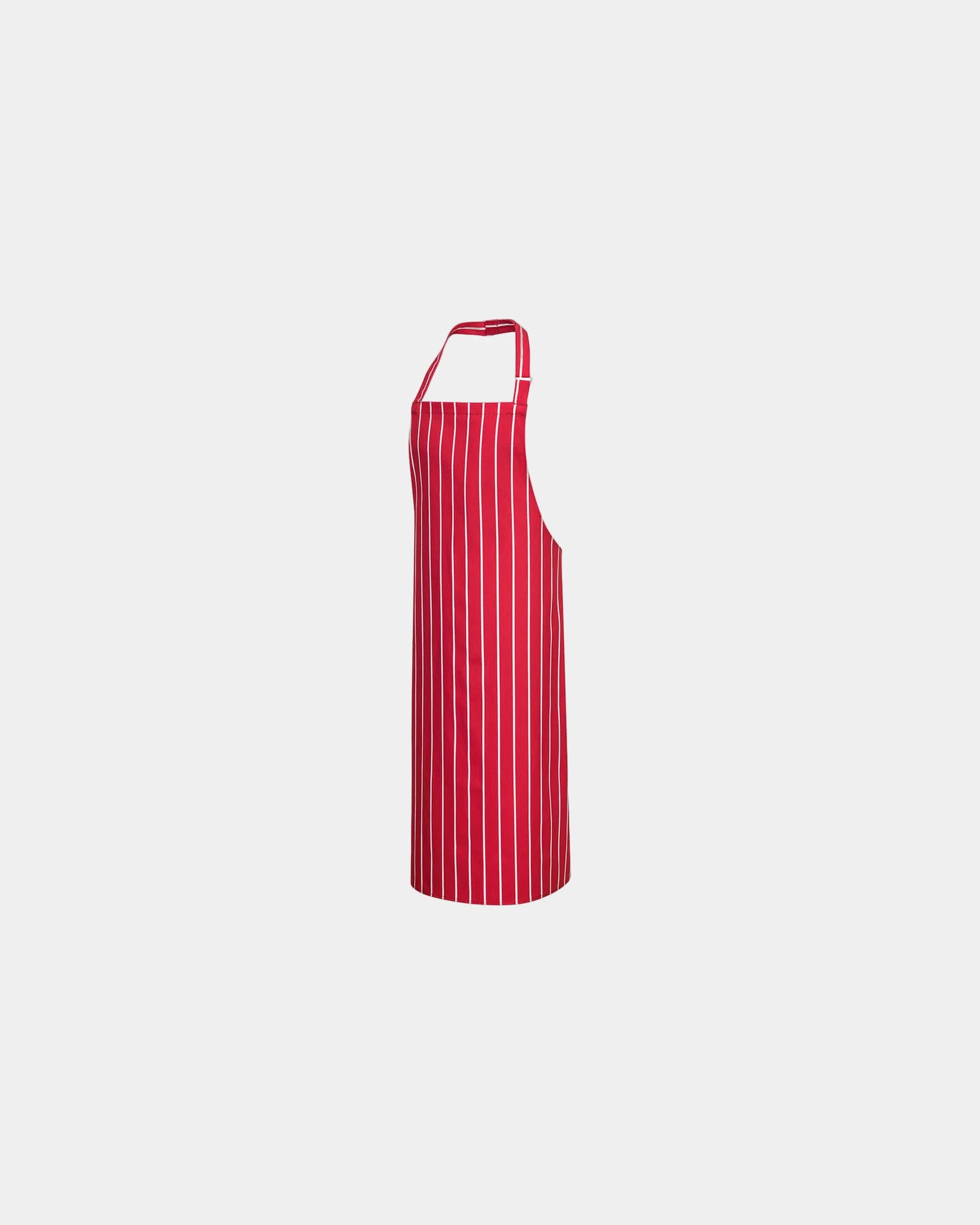 Grembiule con pettorina cotone 280g/m² da personalizzare - Rosso