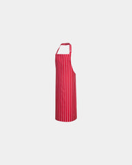 Grembiule con pettorina cotone 280g/m² da personalizzare - Rosso