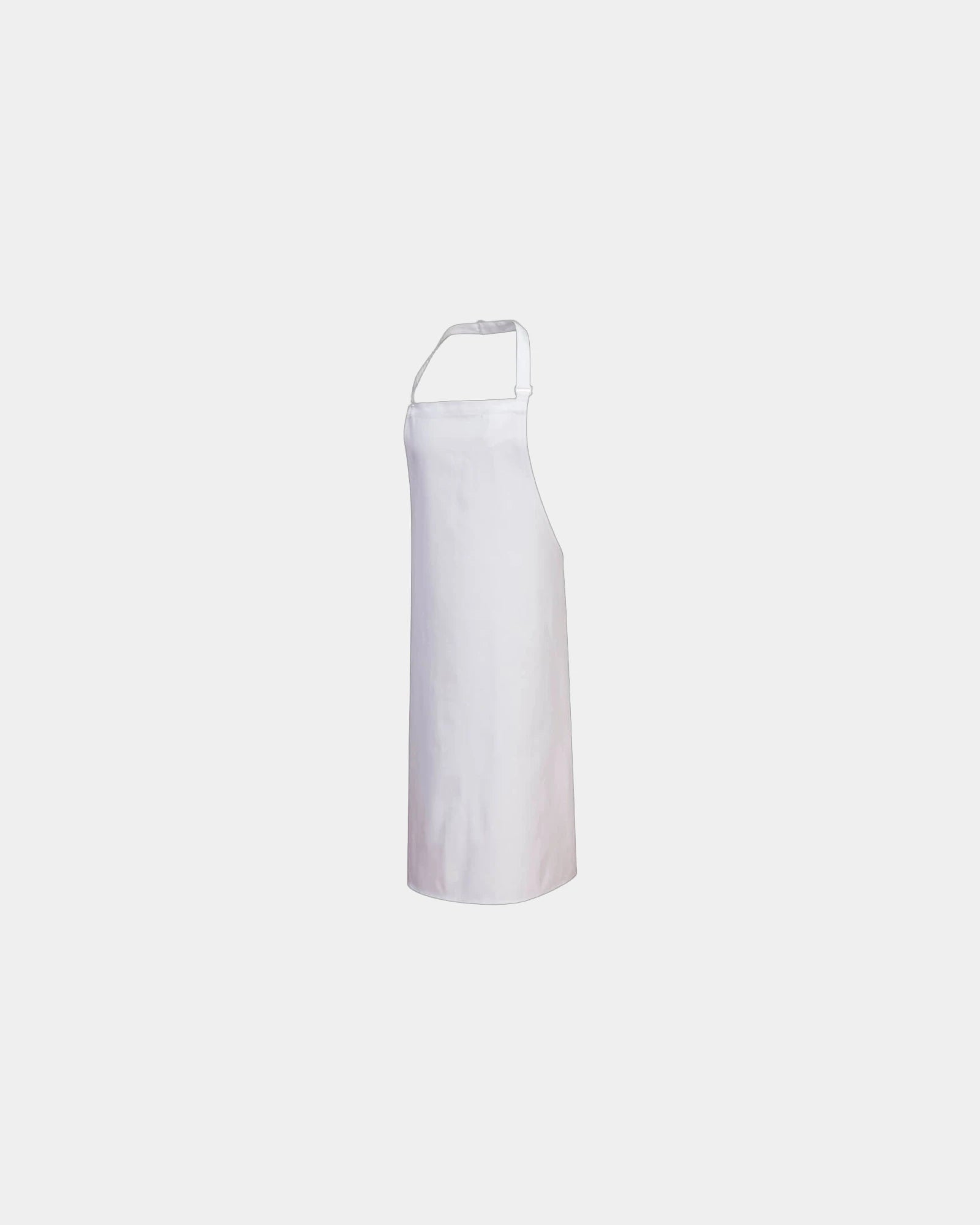 Grembiule con pettorina cotone 280g da personalizzare - Bianco