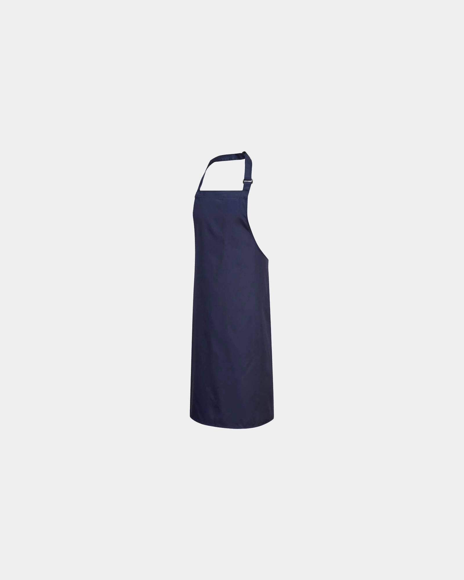 Grembiule con pettorina policotone da personalizzare - Blu Navy
