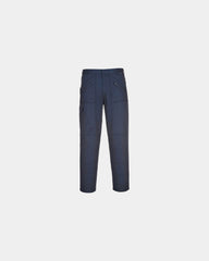 Pantalone elasticizzato action pelle scamosciata da personalizzare - Blu Navy