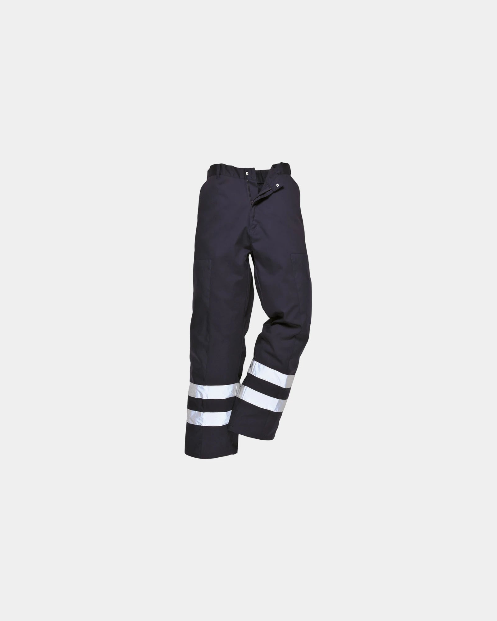 Pantalone rinforzato policotone nylon da personalizzare - Nero-Blu Cielo