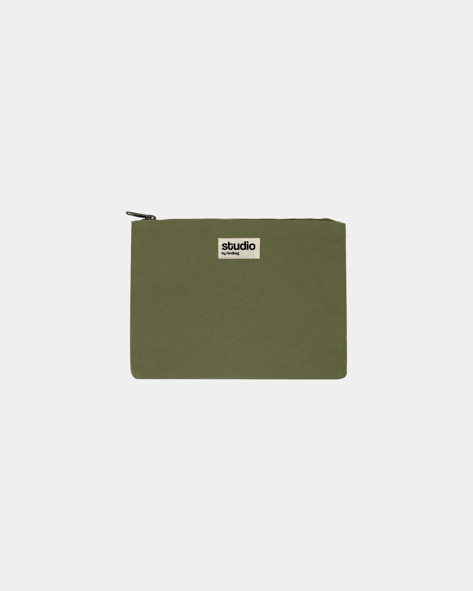 Pochette in cotone bio GOTS Hindbag Colette M da personalizzare - Royal Blue