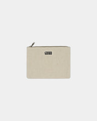 Pochette in cotone bio GOTS Hindbag Colette M da personalizzare - Jute