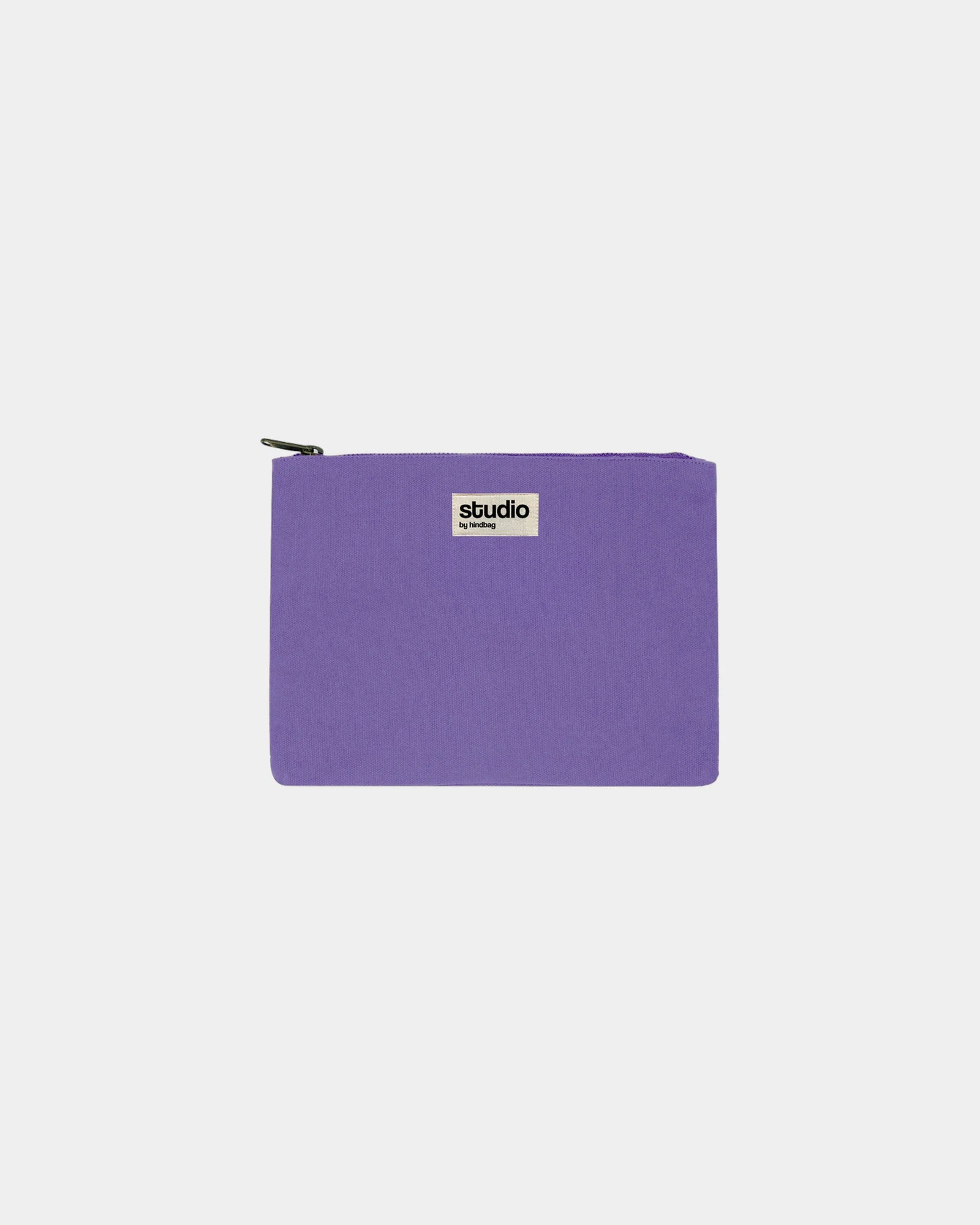 Pochette in cotone bio GOTS Hindbag Colette M da personalizzare - Lavender