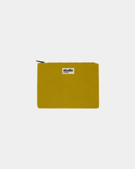 Pochette in cotone bio GOTS Hindbag Colette M da personalizzare - Ochre