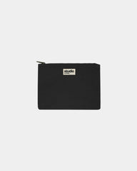 Pochette in cotone bio GOTS Hindbag Colette M da personalizzare - Black