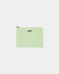 Pochette in cotone bio GOTS Hindbag Colette M da personalizzare - Mint
