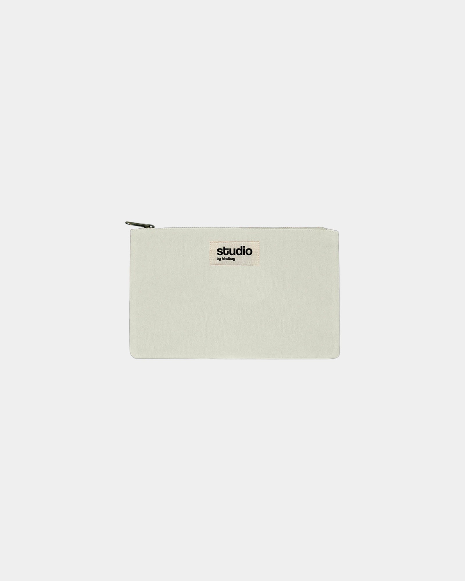 Pochette in cotone bio GOTS Hindbag Colette S da personalizzare - Ecru