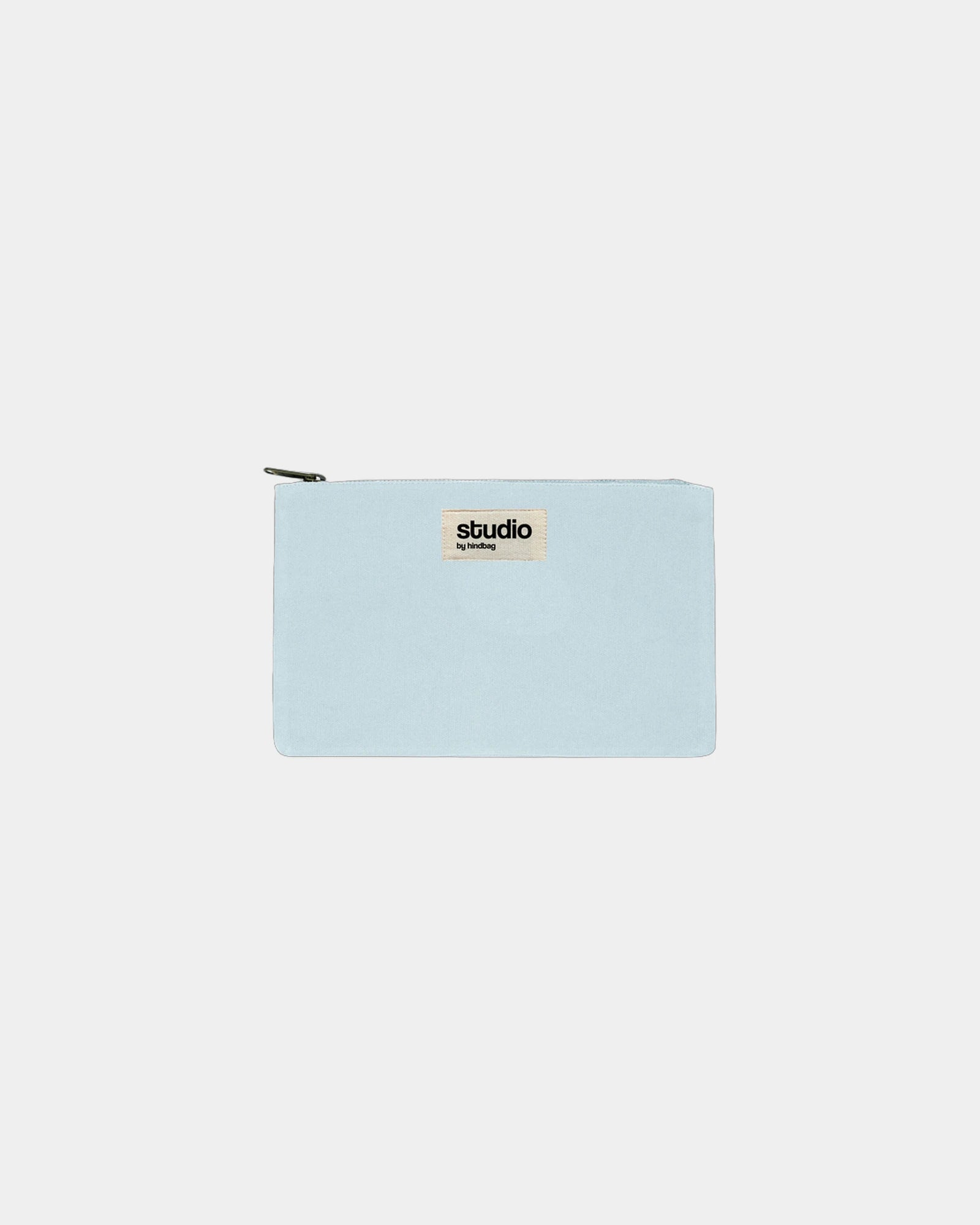 Pochette in cotone bio GOTS Hindbag Colette S da personalizzare - Azure