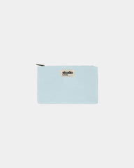 Pochette in cotone bio GOTS Hindbag Colette S da personalizzare - Azure