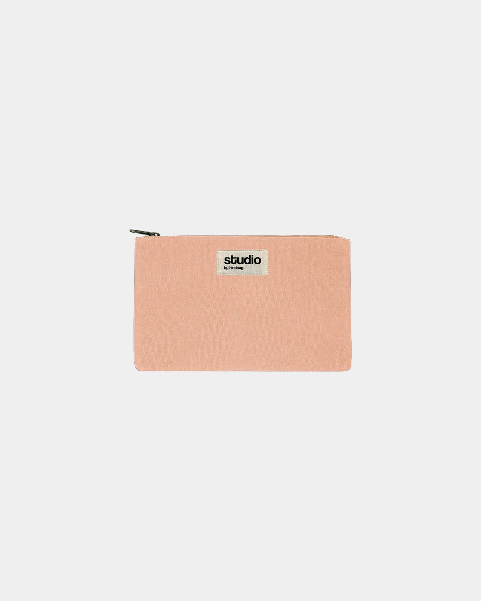 Pochette in cotone bio GOTS Hindbag Colette S da personalizzare - Salmon