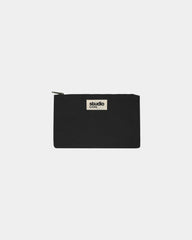 Pochette in cotone bio GOTS Hindbag Colette S da personalizzare - Black