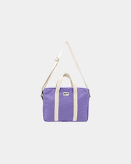 Borsa per computer in cotone bio Hindbag Luis da personalizzare - Lavender