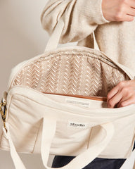 Borsa per computer in cotone bio Hindbag Luis da personalizzare - 1