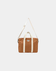 Borsa per computer in cotone bio Hindbag Luis da personalizzare - Copper