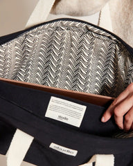 Borsa per computer in cotone bio Hindbag Luis da personalizzare - 3