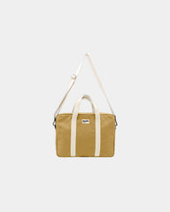 Borsa per computer in cotone bio Hindbag Luis da personalizzare - Ochre