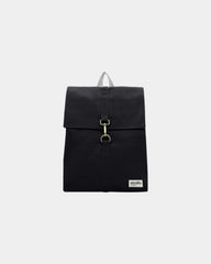 Zaino in cotone biologico Hindbag Oscar da personalizzare - Black