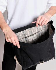 Zaino in cotone biologico Hindbag Oscar da personalizzare - 3